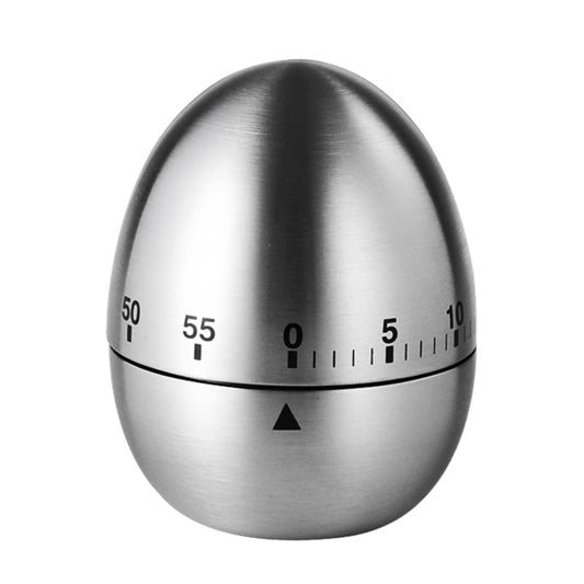 Mechanical Kitchen Timer – Stainless Steel Wind-Up Countdown Timer for Cooking, Baking & Meal Prep
