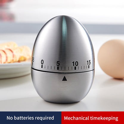 Mechanical Kitchen Timer – Stainless Steel Wind-Up Countdown Timer for Cooking, Baking & Meal Prep