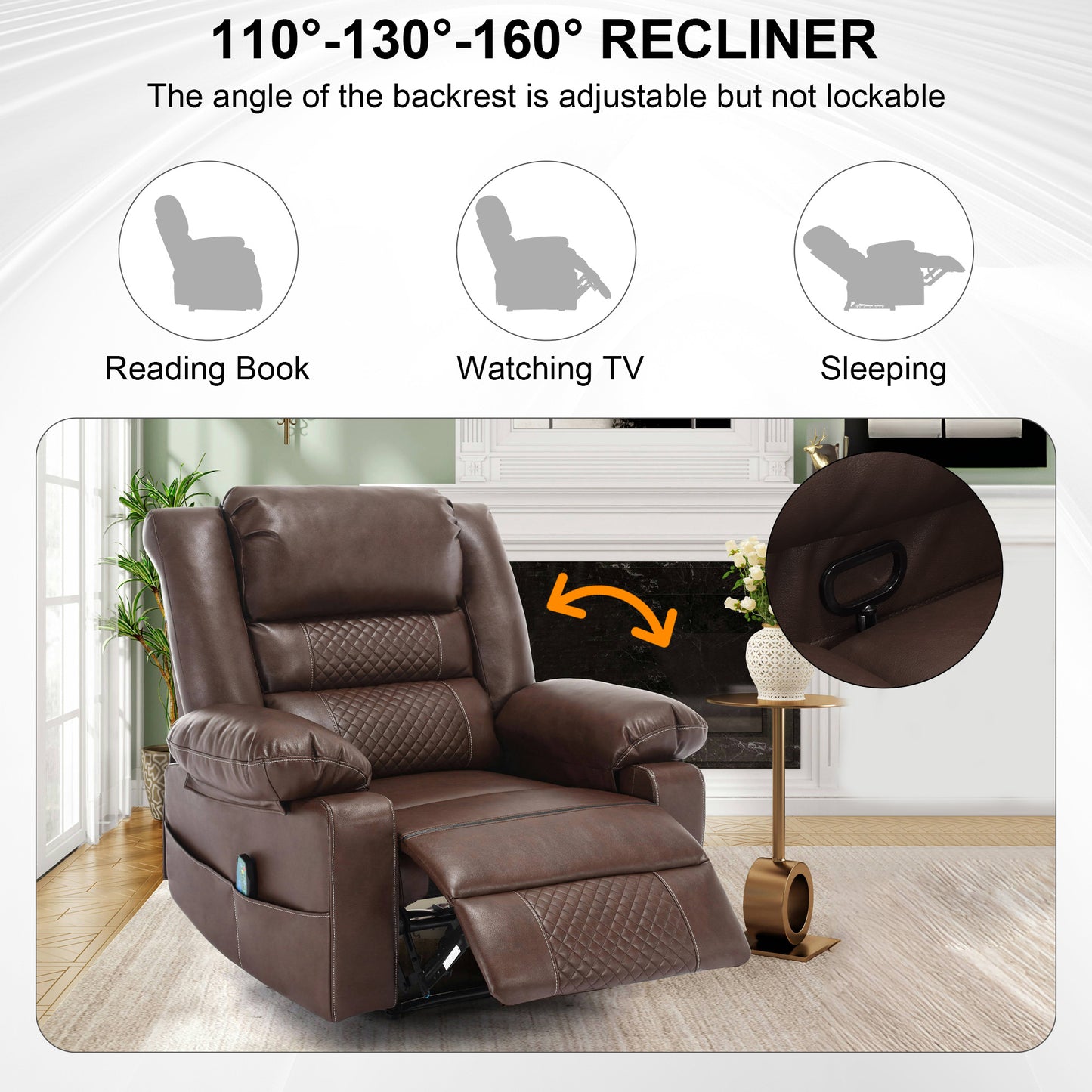 🛋️ Welevara™ Luxury Massage Recliner Chair