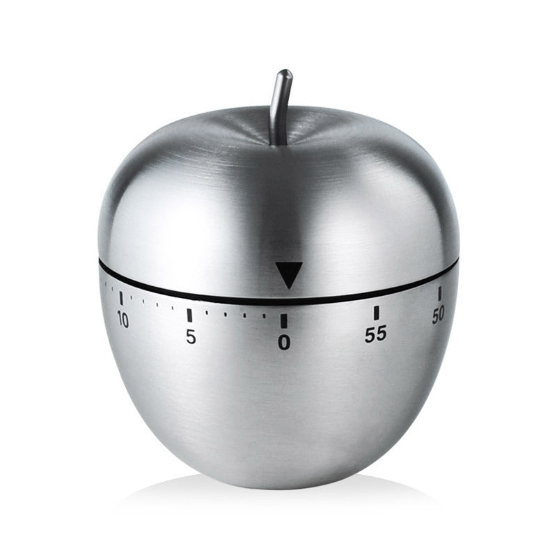 Mechanical Kitchen Timer – Stainless Steel Wind-Up Countdown Timer for Cooking, Baking & Meal Prep
