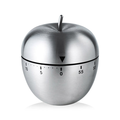 Mechanical Kitchen Timer – Stainless Steel Wind-Up Countdown Timer for Cooking, Baking & Meal Prep