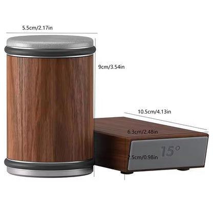 Magnetic Rolling Knife Sharpener – 15° & 20° Angle Knife Sharpening Kit with Grinding Stones for Chef Knives